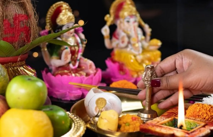 Lakshmi-Ganesh Pujan On Diwali